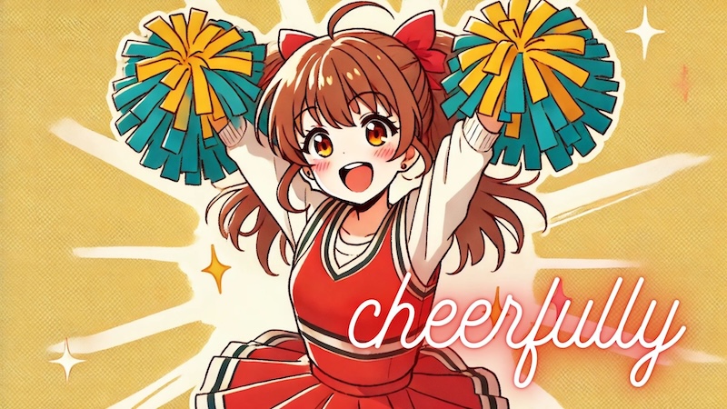 cheerfully イメージ