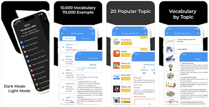 IELTS Vocabulary PRO スクリーンショット