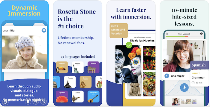 Rosetta Stone　アプリスクリーンショット