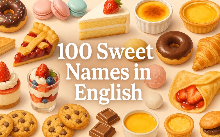スイーツの英語 100選 サムネイル