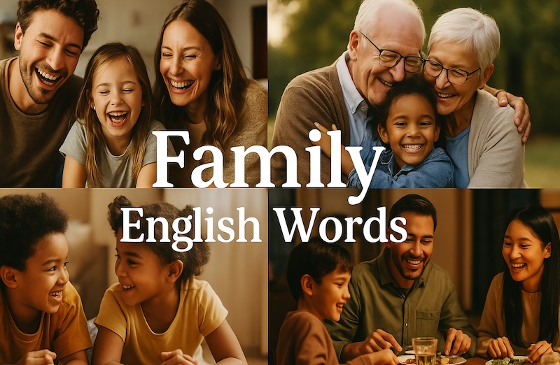 家族の英語 サムネイル