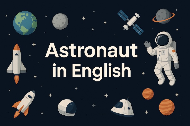 宇宙飛行士　英語 サムネイル