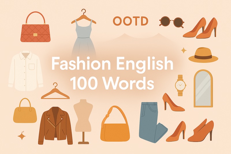 ファッション 英語 サムネイル