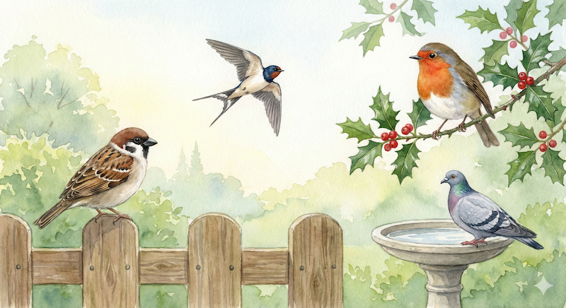 身近な鳥・小鳥