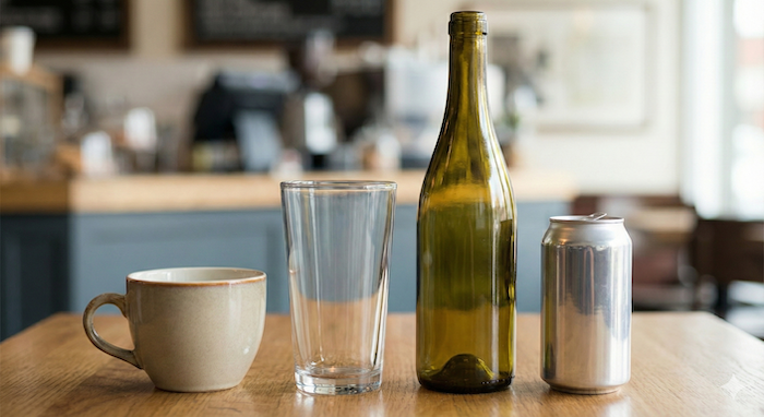 飲む容器　写真