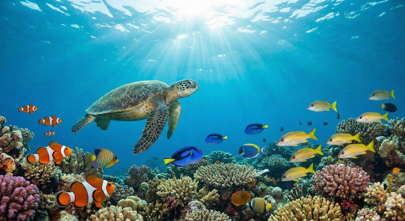 海の生き物 写真