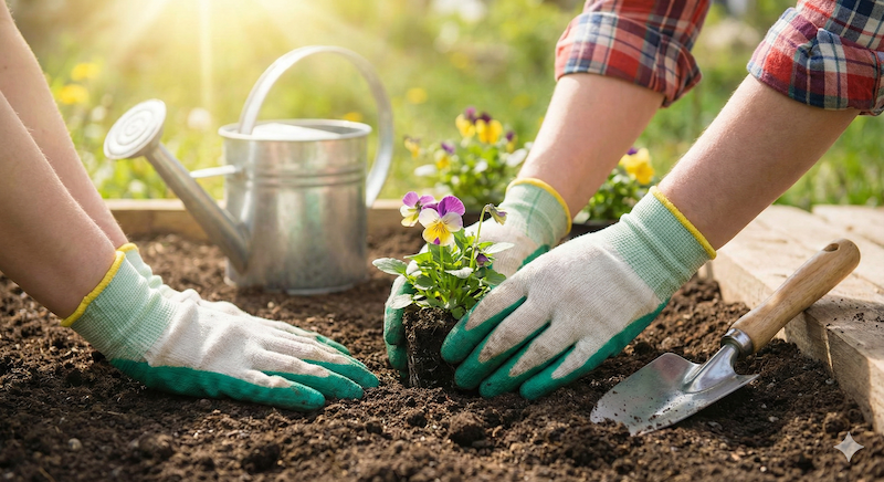 花の状態・動作・ガーデニング アイキャッチ