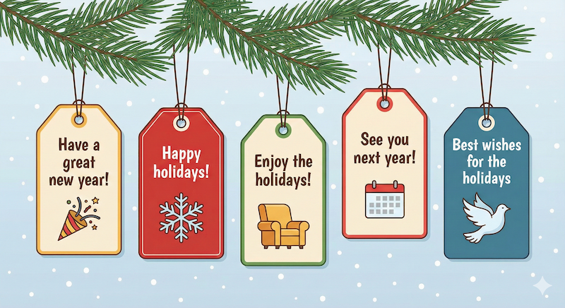 良いお年を 英語