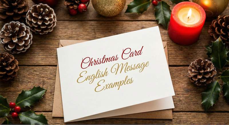 英語のクリスマスメッセージ例文集　サムネイル