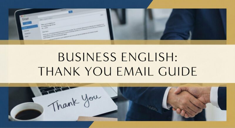 ビジネス英語の「ありがとう」　サムネイル