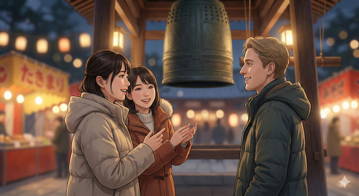 Friendly explanation of the temple bell / 鐘について友好的な説明