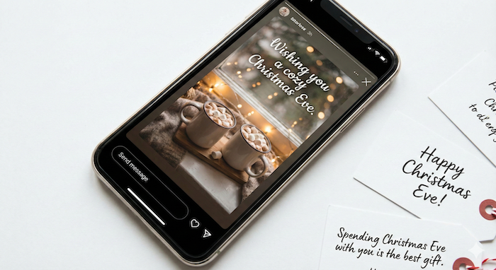 Christmas Eve messages phone