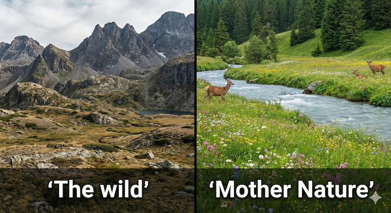 「自然」の英語表現 アイキャッチ