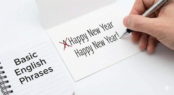 Correcting English grammar mistake. 英語の誤りを修正。