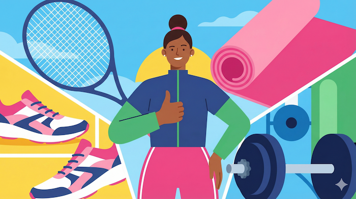 Confident Sporty Person 自信に満ちたスポーツマン