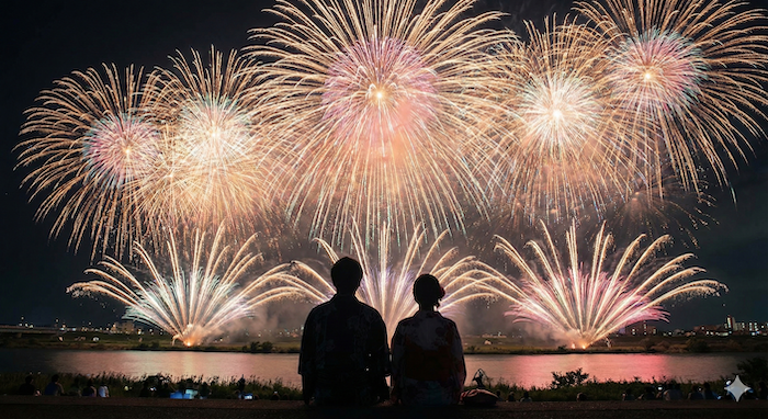 花火を見た時の気持ちを伝える英語　アイキャッチ