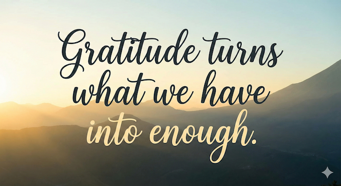 感動的な感謝の名言ポスター。