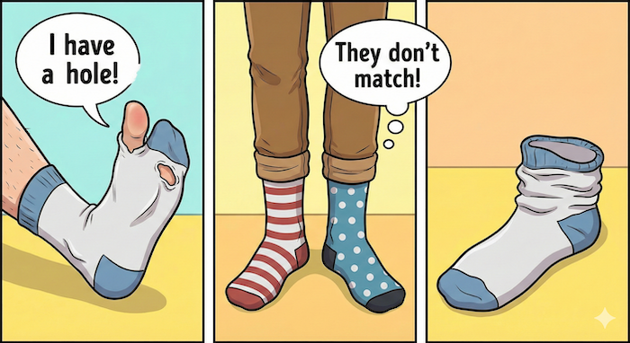 靴下にまつわるフレーズ アイキャッチ