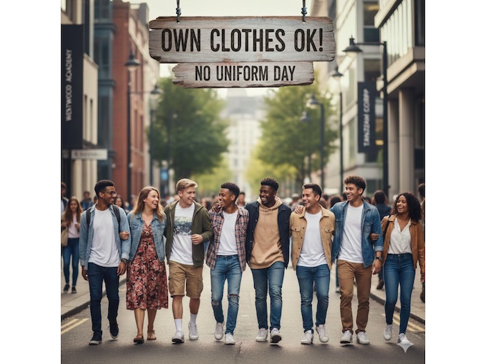 学校や職場で制服じゃなくていい日の英語での言い方