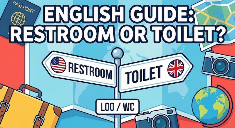 「トイレ」は英語で?サムネイル