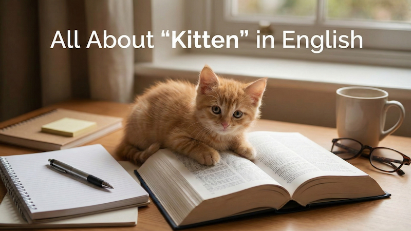 子猫は英語でKittenだけ？サムネイル
