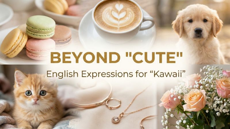 「可愛い」は英語で？サムネイル