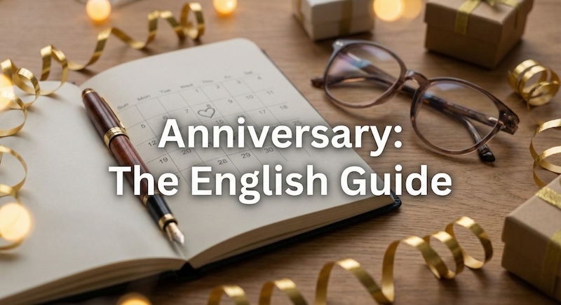 アニバーサリー（Anniversary）の英語　サムネイル