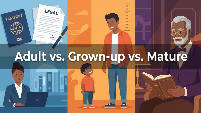 「大人」の英語は？サムネイル