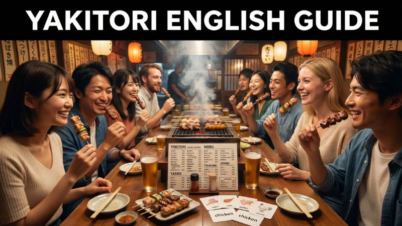 焼き鳥は英語で?サムネイル