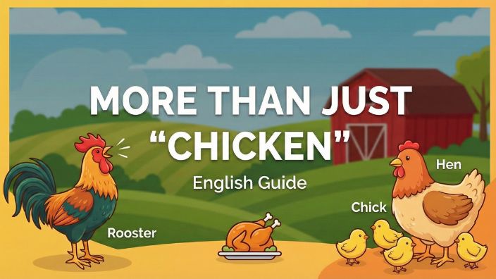 「にわとり」は英語で？サムネイル