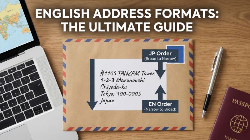 【英語の住所】書き方ガイド サムネイル