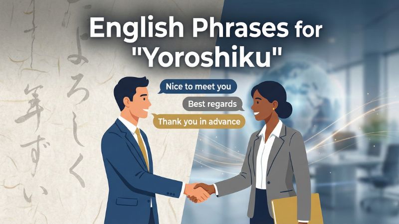 「よろしくお願いします」は英語で?サムネイル