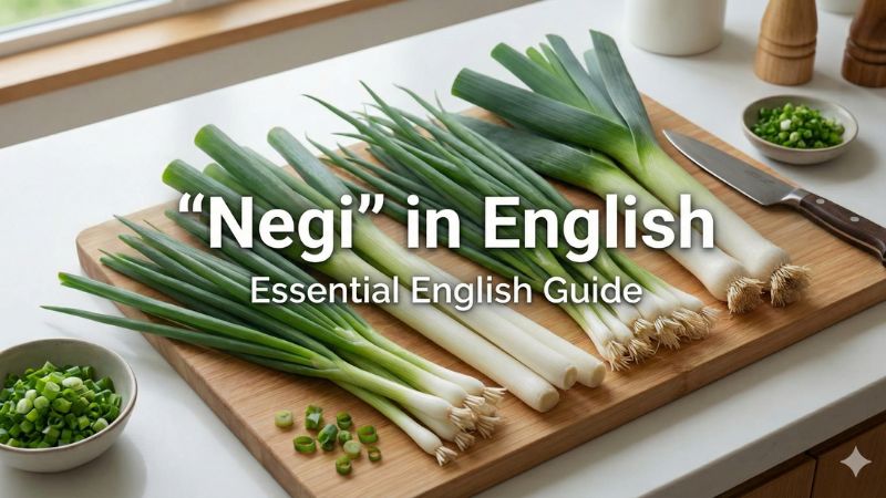 ネギは英語で?サムネイル