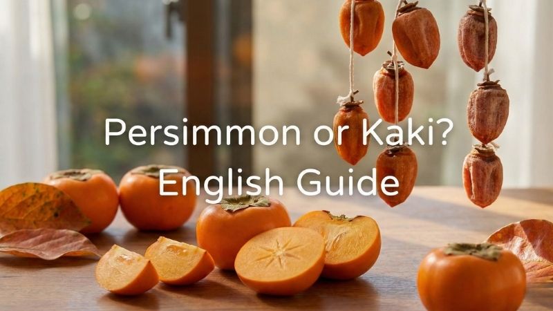 柿は英語で？サムネイル