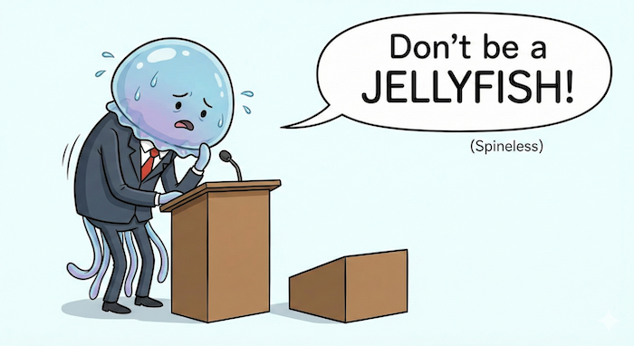 意志が弱いクラゲの漫画