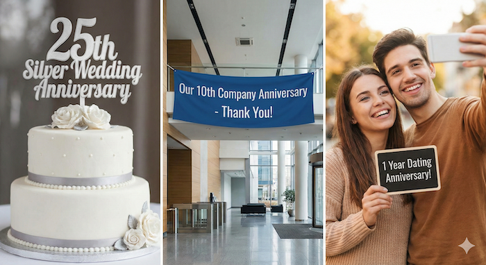 様々な記念日の祝い方