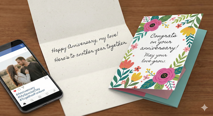 記念日メッセージの例