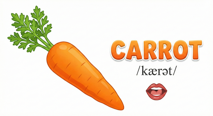 人参と英語の発音記号