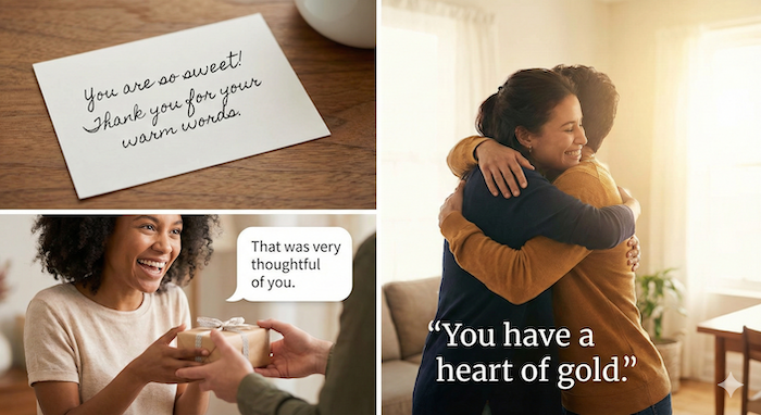 Expressing gratitude with warm phrases / 温かい言葉で感謝を伝える