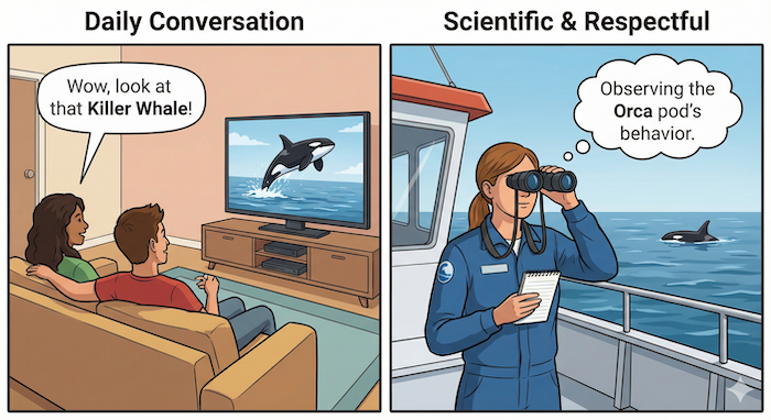 Daily vs Scientific usage scenarios / 日常と科学的な使用シナリオ