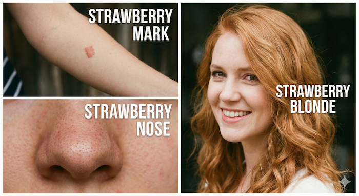 イチゴの慣用句コラージュ