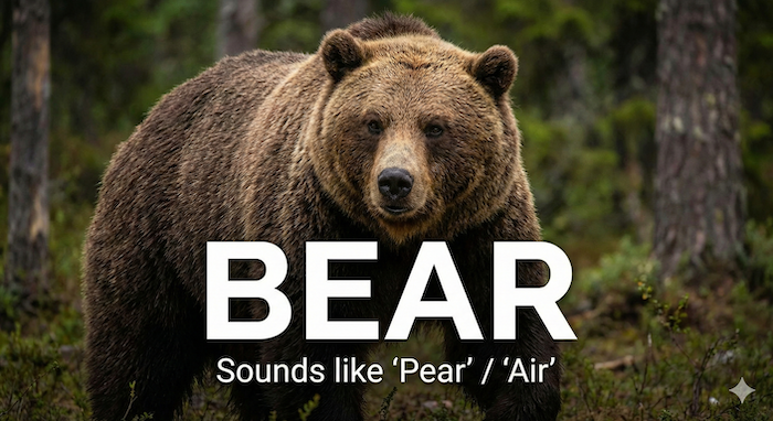 Grizzly Bear Pronunciation Guide / グリズリーベアと発音記号