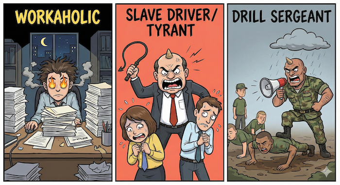 Metaphorical uses of "Oni" in English / 英語における「鬼」の比喩的用法