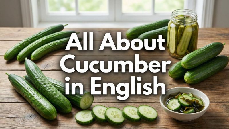きゅうりは英語で？サムネイル