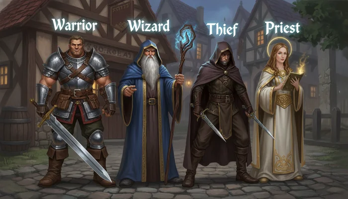 RPGでおなじみの役割を表す英語