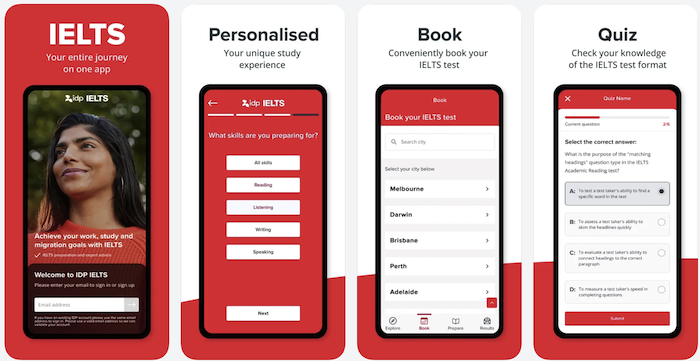 IELTS by IDP　スクリーンショット