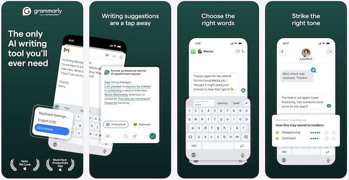 Grammarly（グラマリー） スクリーンショット