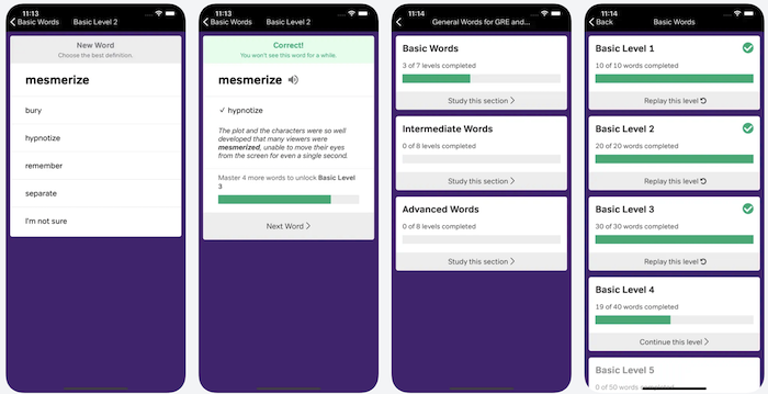 Magoosh IELTS Vocabulary Flashcards スクリーンショット