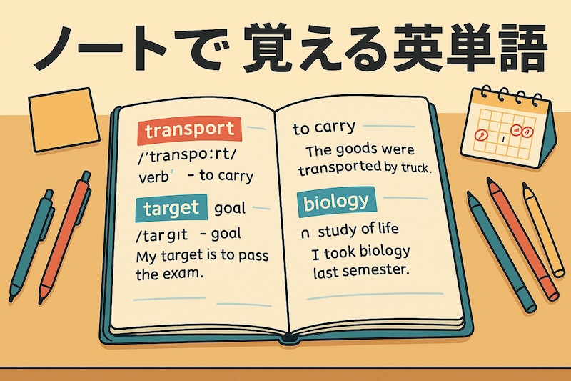 ノートで覚える英単語 サムネイル