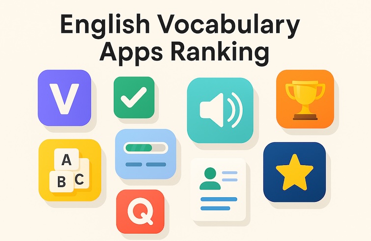 英単語アプリ ランキング　サムネイル
